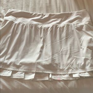 Lululemon size 10 white skort